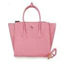2014 Prada Glace Calf Leather Tote Bag BN2619 pink